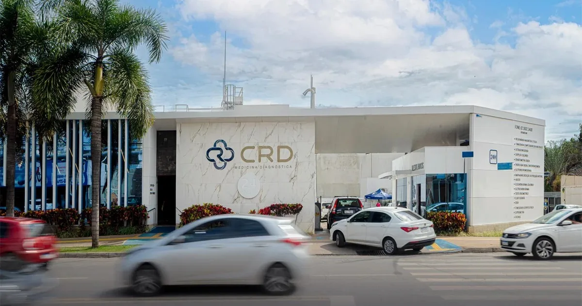 Fachada do CRD Medicina Diagnóstica em Goiânia